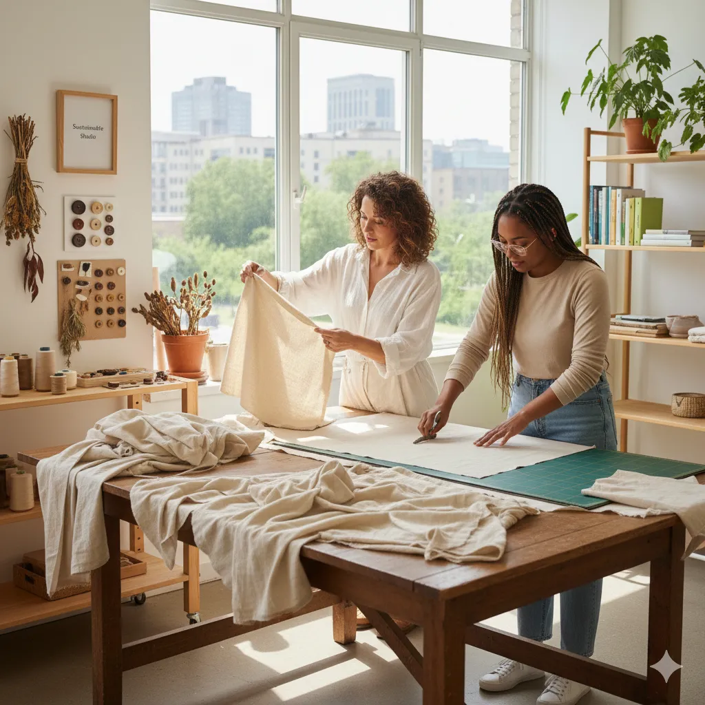 Ekologinen muotisuunnittelu ja kestävät materiaalit